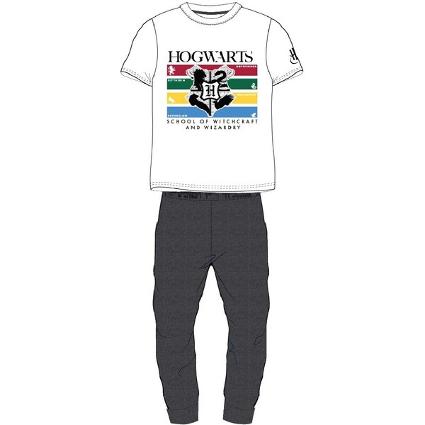 E plus M Pánske pyžamo Harry Potter - Hogwarts 21150678