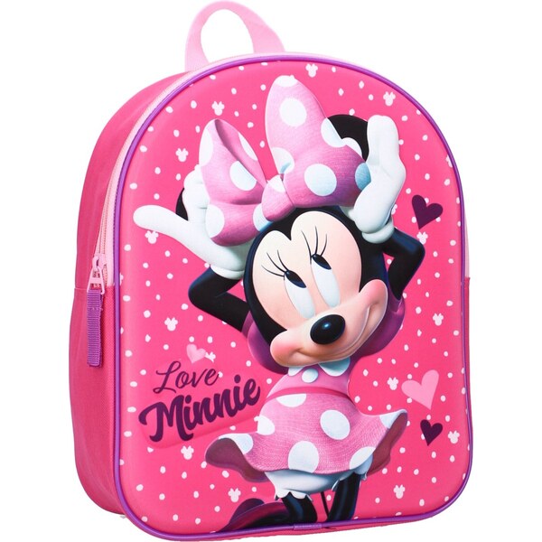 Vadobag Detský 3D batoh Minnie Mouse - Disney 21112663