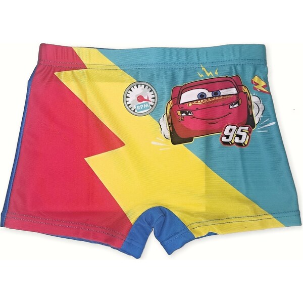 Setino Chlapčenské plavky boxerky Autá 3 - Blesk McQueen 95 25200513