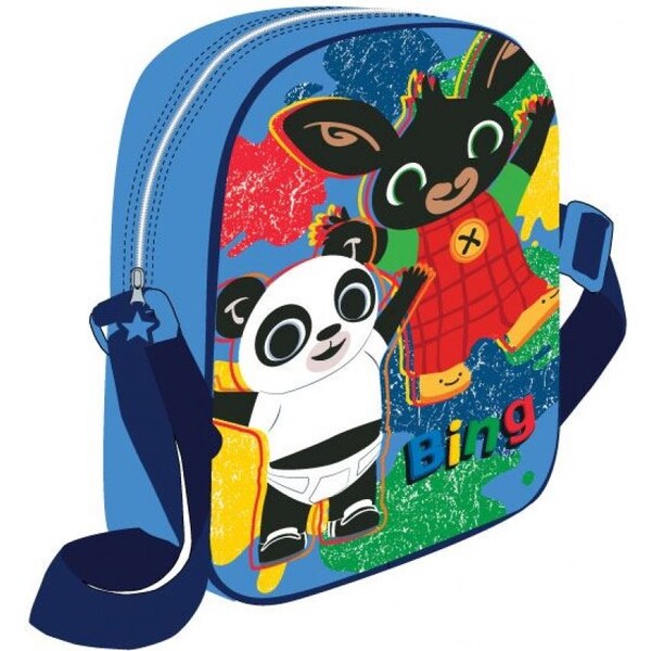 Setino Chlapčenská kabelka cez plece Zajačik Bing a Pando 27294119