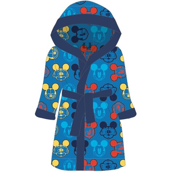 E plus M Chlapčenský župan z mikrovlákna s kapucňou Mickey Mouse 27171588