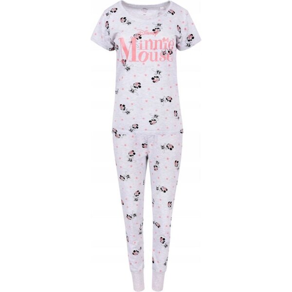 E plus M Dámske dlhé pyžamo Minnie Mouse - melírované 28768025