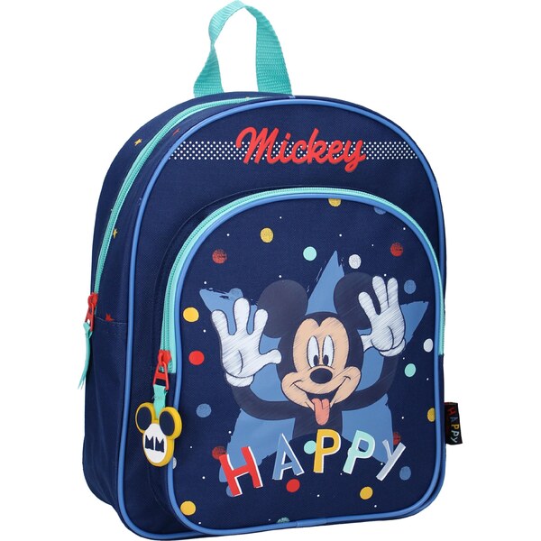 Vadobag Detský batoh s predným vreckom Mickey Mouse - Happy 31783907