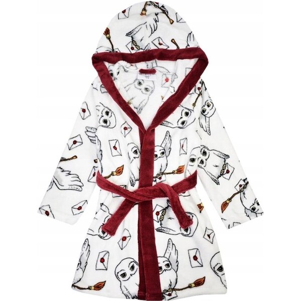 E plus M Detský župan s kapucňou Harry Potter - sova Hedviga 37195875