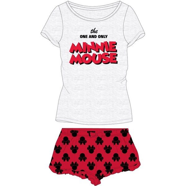 E plus M Dámske krátke pyžamo The one and only Minnie Mouse 37936848