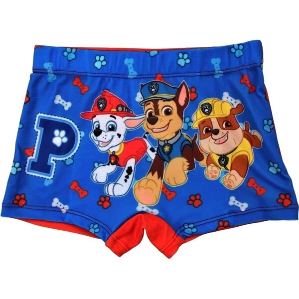 E plus M Detské plavky boxerky Paw Patrol - Marshall, Chase a Rubble 39297134