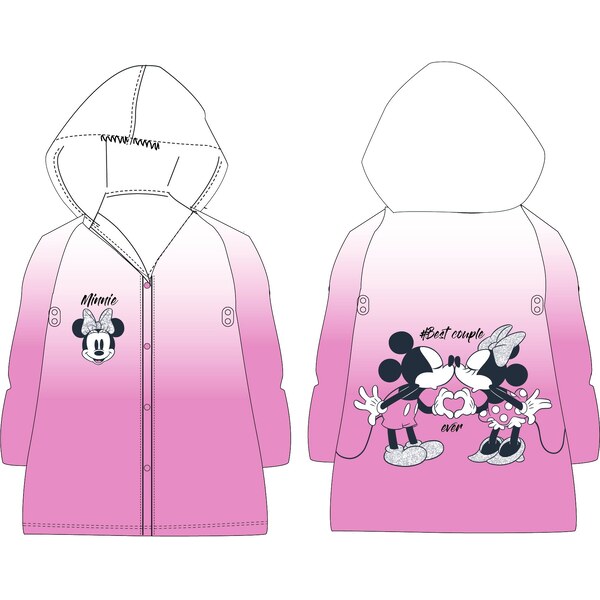 E plus M Dievčenská pláštenka Minnie Mouse - Best Couple Ever 45699031