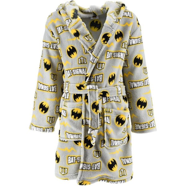 SunCity Detský coral fleece župan s kapucňou Batman 46356744
