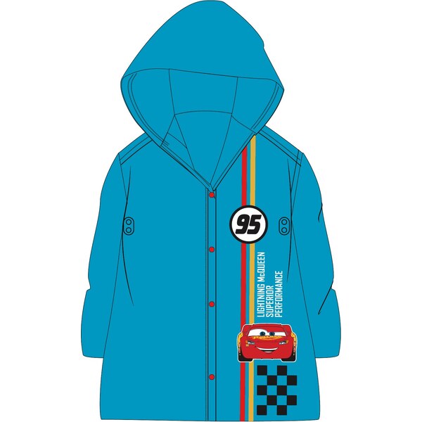 E plus M Chlapčenská pláštenka Autá - Blesk McQueen 45737443