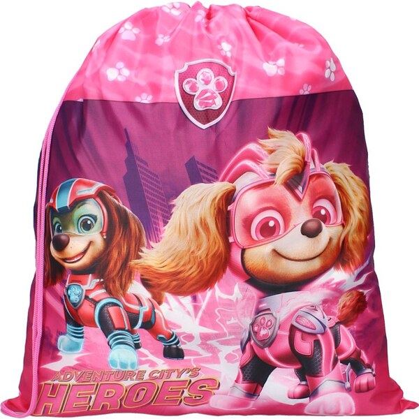 Vadobag Dievčenské vrecko na prezuvky / vak na chrbát Labková patrola 48682479