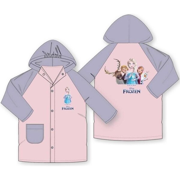 DIFUZED Dievčenská pláštenka Ľadové kráľovstvo - Najlepší priatelia 49371333