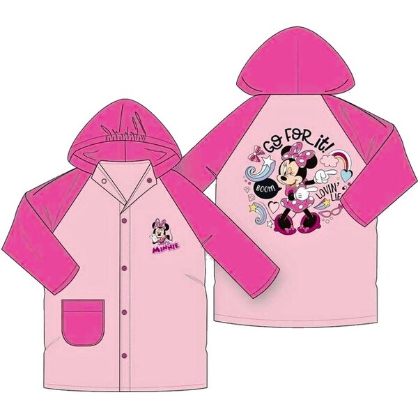 DIFUZED Dievčenská pláštenka Minnie Mouse - Go For It! 51044216