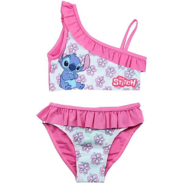 DIFUZED Dievčenské asymetrické bikiny Lilo & Stitch 53962191