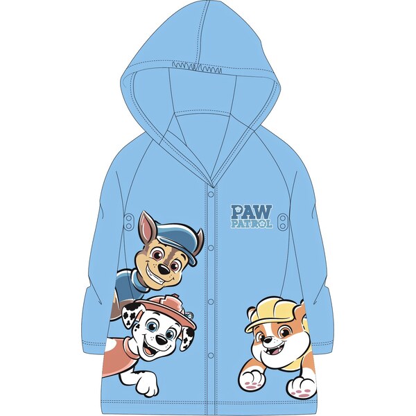 E plus M Chlapčenská pláštenka Tlapková patrola - sv. modrá 58181755