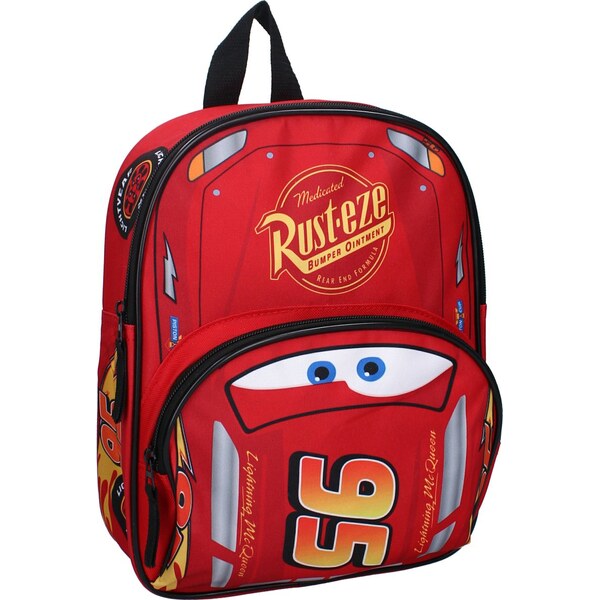 Vadobag Detský batoh s predným vreckom Autá - Blesk Mc Queen 95 61792159