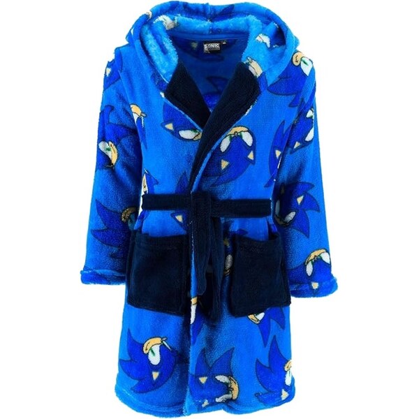 SunCity Chlapčenský župan s kapucňou Ježko Sonic 66923158