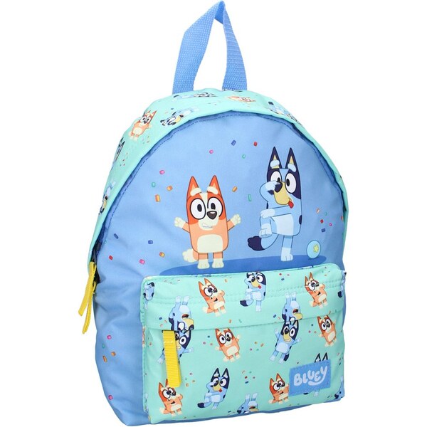 Vadobag Detský batoh s prednou priehradkou Bluey a Bingo 66956838