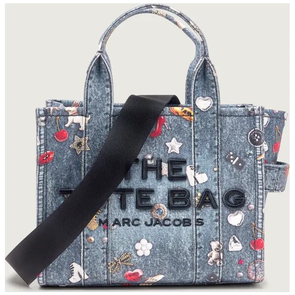 Marc Jacobs Džínsový kufrík THE SMALL TOTE 67122066