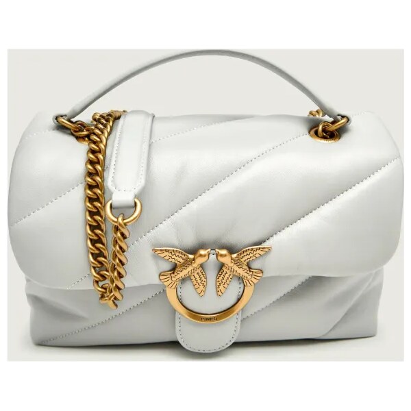 Pinko Kožená kabelka na rameno LOVE CLASSIC PUFF 67120857