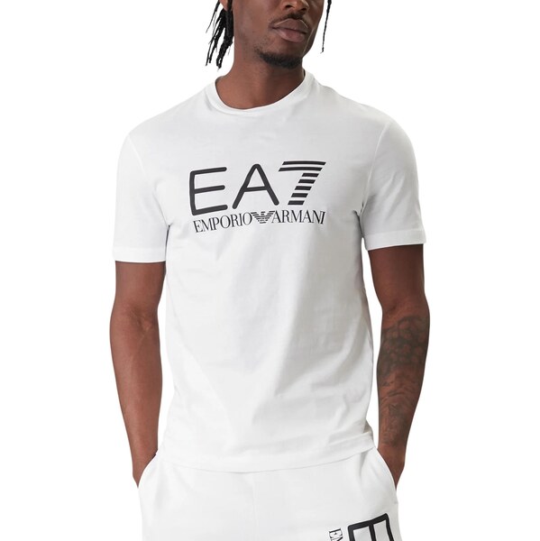 Biele tričko EA7 Emporio Armani 67124195