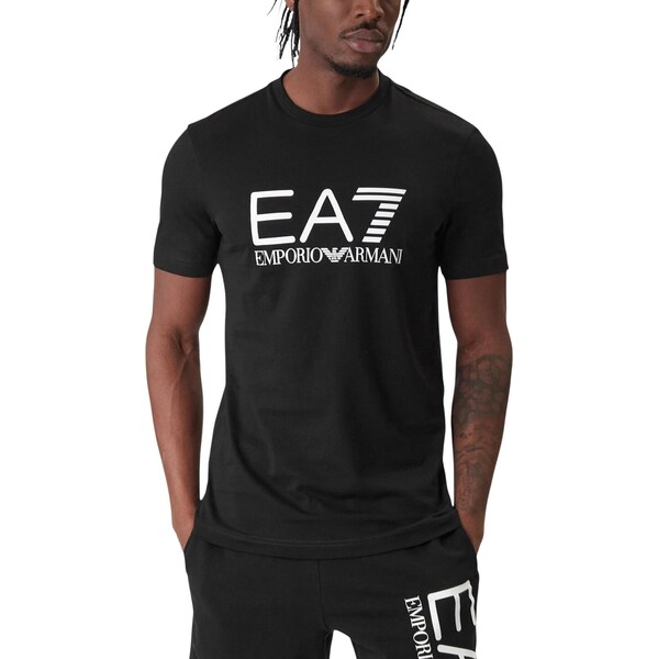 Čierne tričko EA7 Emporio Armani 67124202