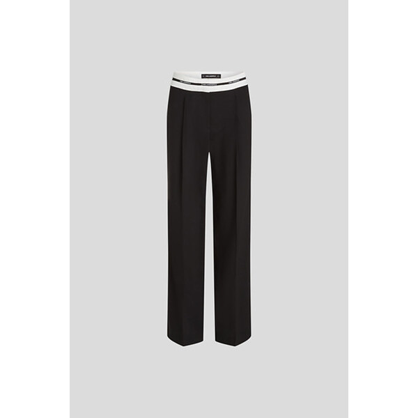 NOHAVICE KARL LAGERFELD BW ESSENTIAL SUIT PANTS 67124890