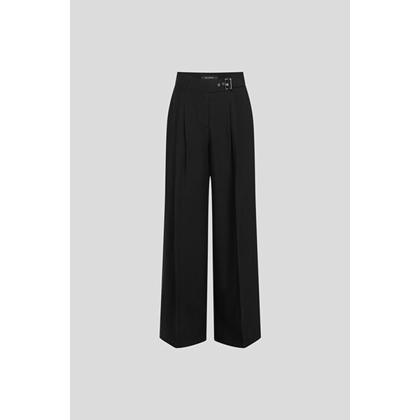 NOHAVICE KARL LAGERFELD BELT DETAIL DAILY PANTS 67124891