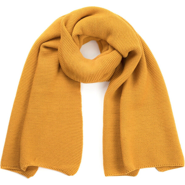 Artofpolo Klasický teplý šál Krakos Horčicový 65223719