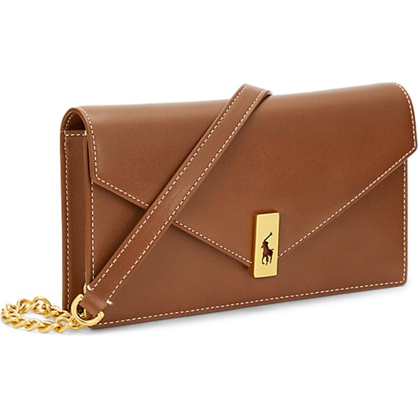 Polo Ralph Lauren Listová kabelka hnedá 62250857