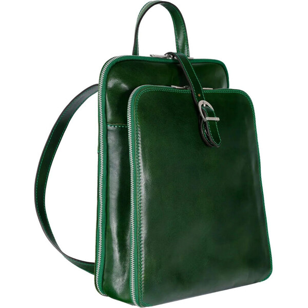 Glara Taliansky kožený batoh 2v1 Clarissa 67130584