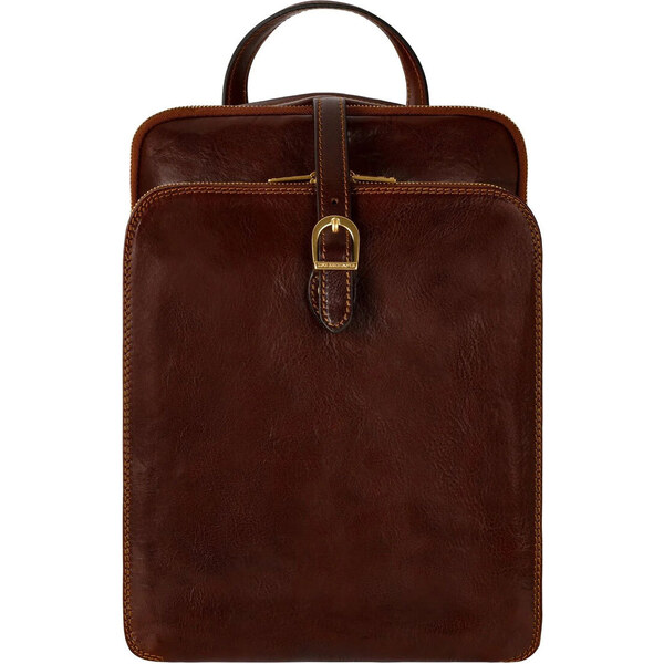 Glara Taliansky kožený batoh 2v1 Clarissa 67130582