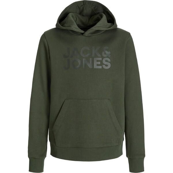 Jack & Jones Junior Mikina tmavosivá / tmavozelená 65658405