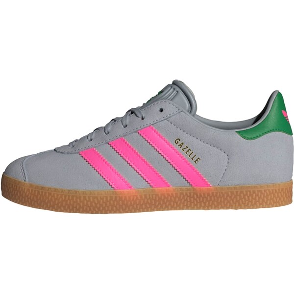 ADIDAS ORIGINALS Tenisky Gazelle zelená / ružová / strieborná 67137297