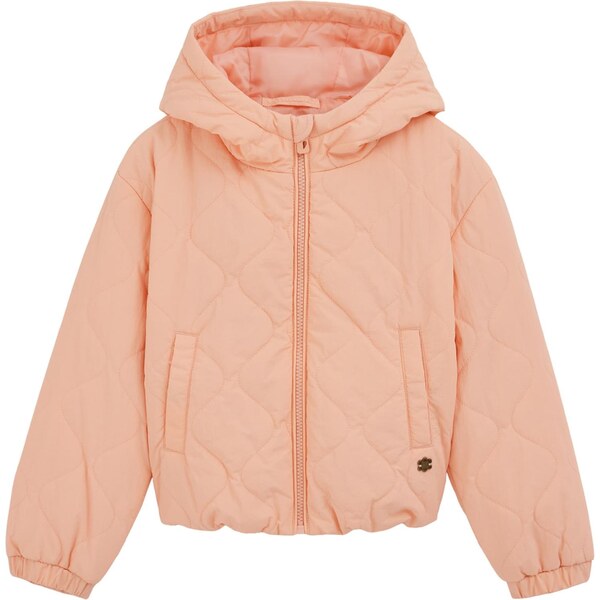 WE Fashion Prechodná bunda pastelovo oranžová 67137385