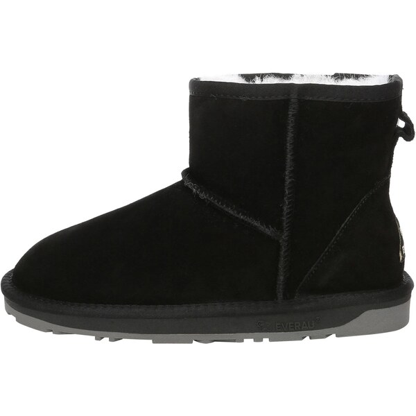 Everau Členkové čižmy Nappa čierna 67137409