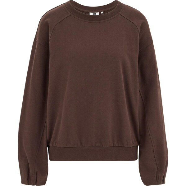 WE Fashion Mikina čokoládová 67137478