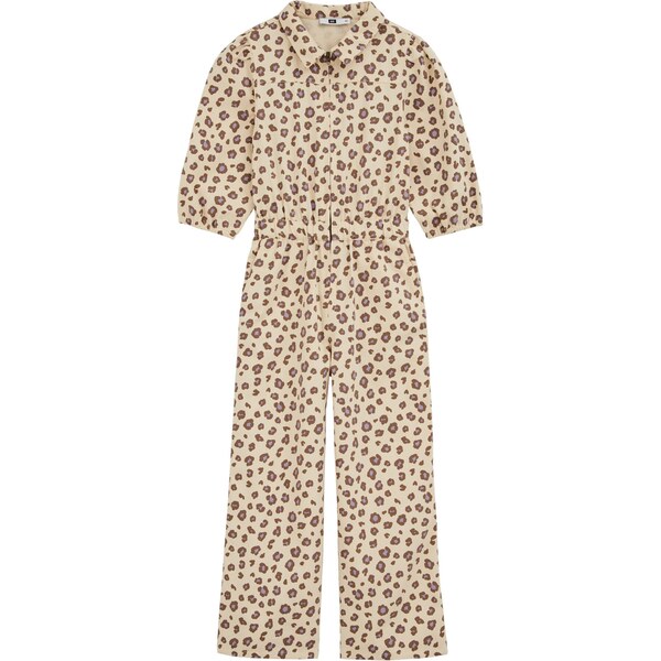 WE Fashion Overal krémová / hnedá / orgovánová 67137530