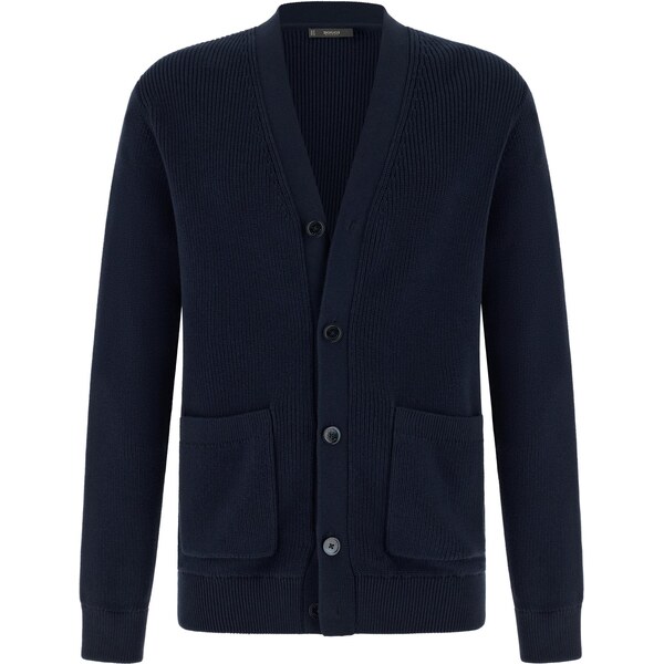 Boggi Milano Kardigán B Sustainable námornícka modrá 67137575