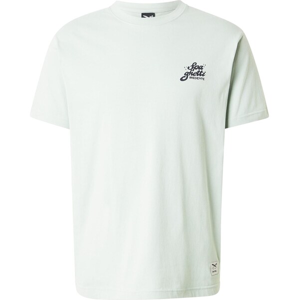 Iriedaily Tričko Spa Ghetti sivá / svetlozelená / biela 67137602