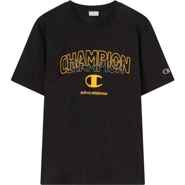 Champion Authentic Athletic Apparel Tričko žltá / sivá / čierna 67137630