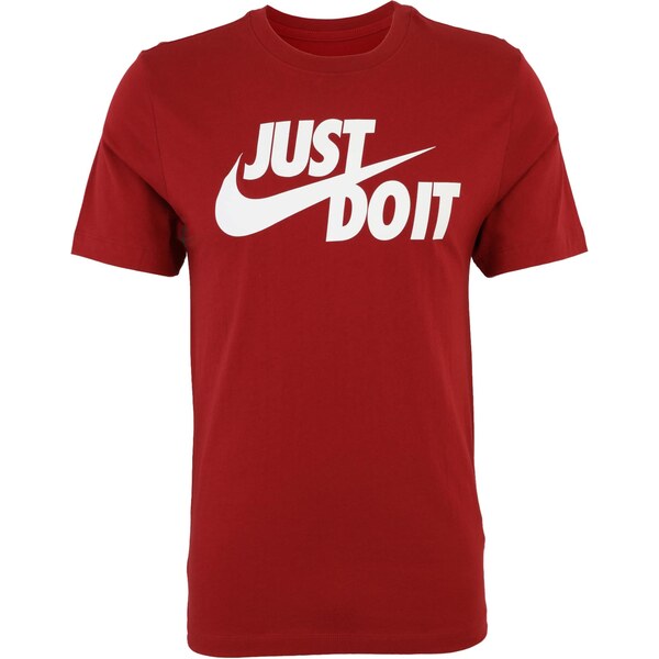 Nike Sportswear Tričko červená / biela 67137638