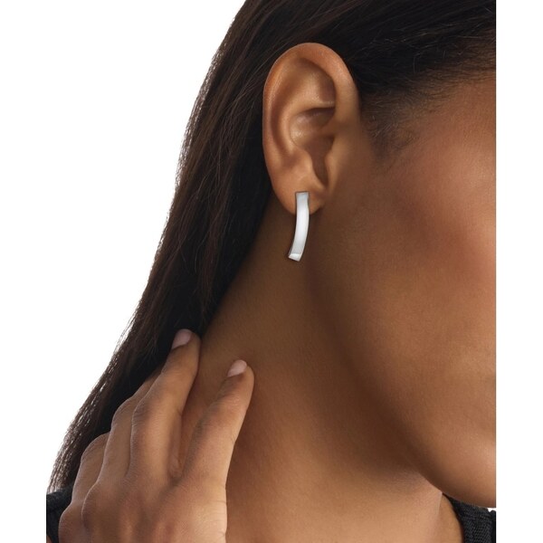 Calvin Klein Visiace oceľové náušnice Elliptical 35000849 67135857