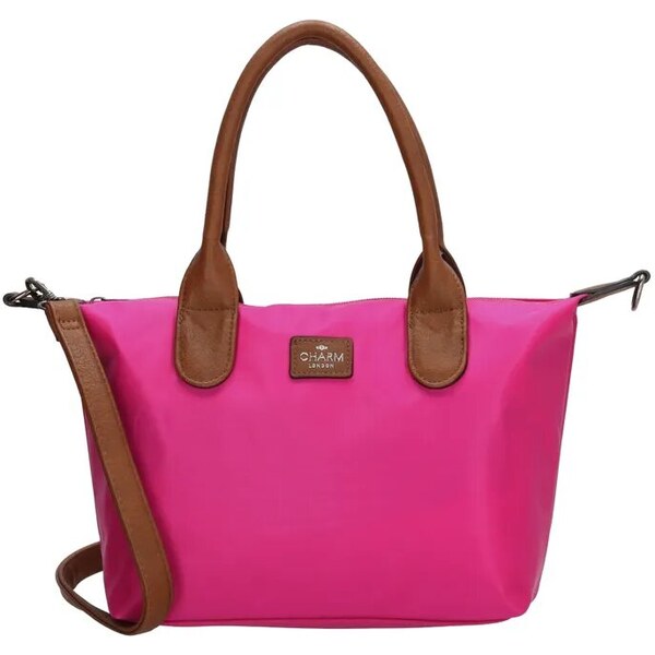 Charm London Ružová nepremokavá kabelka na rameno „Feminity“ 67137764