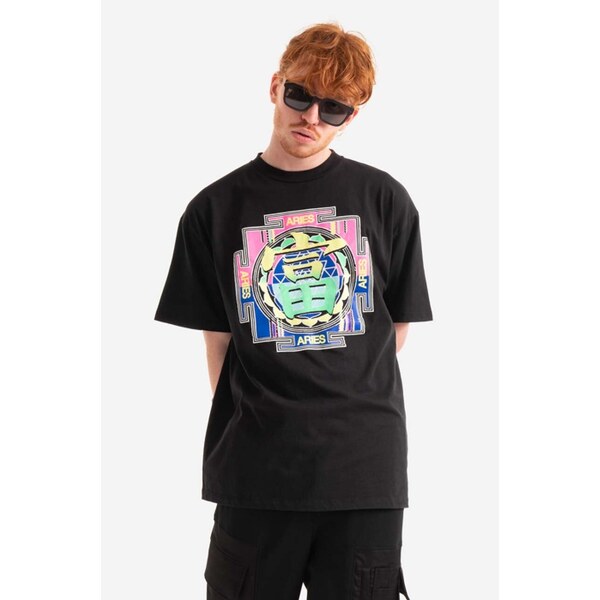 Bavlnené tričko Aries Gong Temple SS Tee 67155057