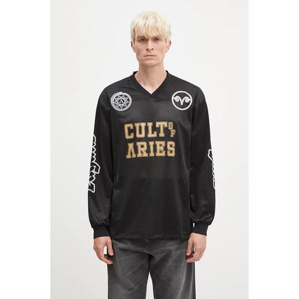 Tričko s dlhým rukávom Aries Cult Leader Airtex Longsleeve Tee 67155073