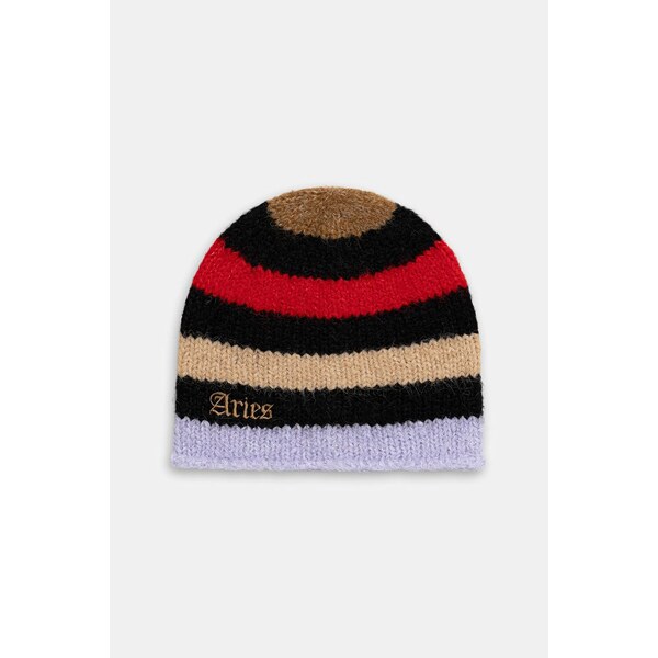 Čiapka s prímesou vlny Aries Brushed Stripe 67155092