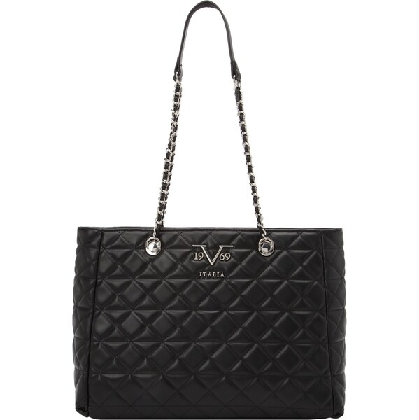 19V69 ITALIA Shopper Silvia Silver čierna 66179622