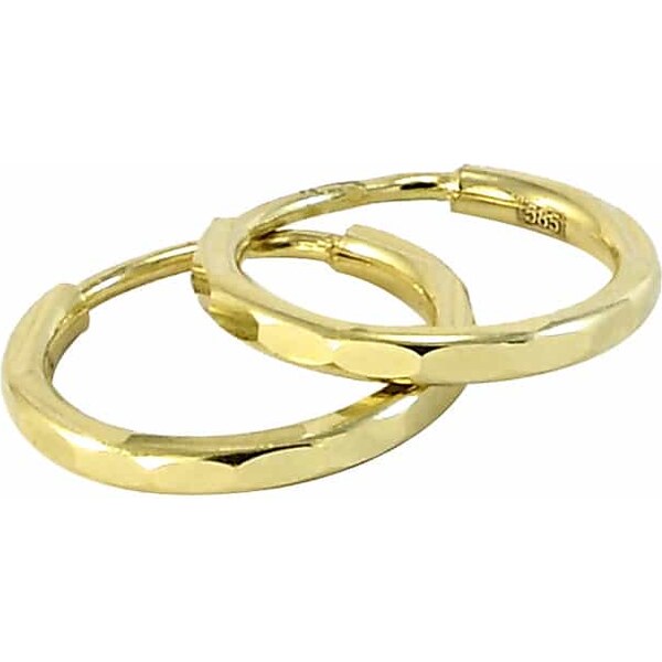 Zlaté náušnice Glare 1003 67142924