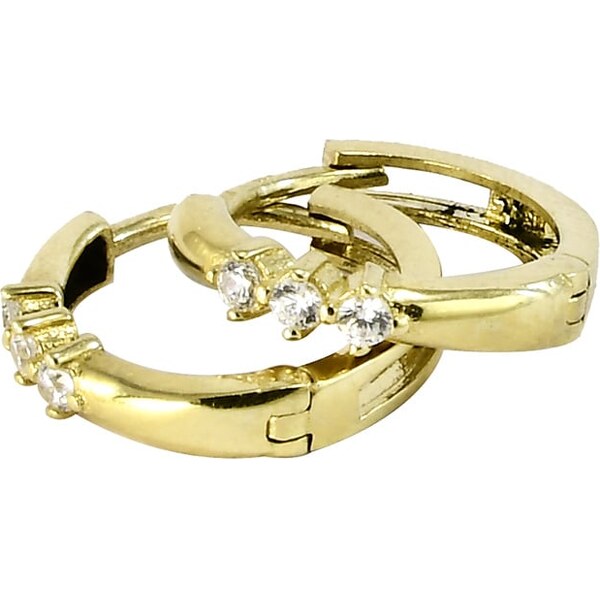 Zlaté náušnice Glare 999 67142920