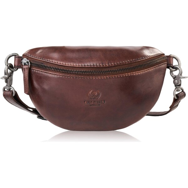 Paolo Peruzzi Dámska kožená ľadvinka | hnedá SL-05-BR 67148536